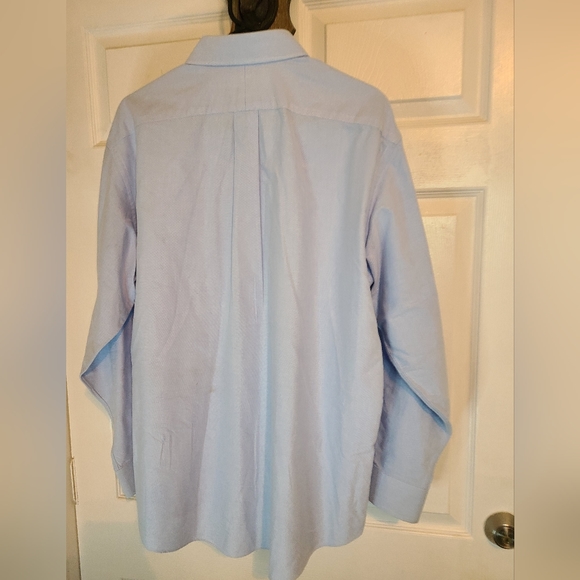 (1155) Jos. A. Banks Men's Classic Long Sleeve Dress Shirt,  Size: M Color: Blue - Picture 10 of 10